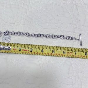 Used Return to Tiffany – Heart Tag Toggle Bracelet in Silver